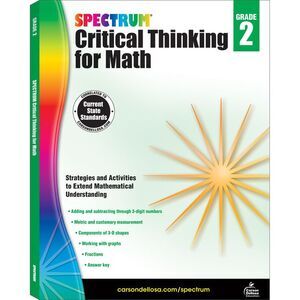 Spectrum Critical Thinking for Math, Grade 2: Volume 44 -- Spectrum